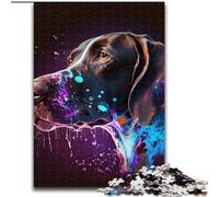 1000-Piece Jigsaw Puzzle Spirit Dog 1000Pc Adults Jigsaw Puzzle Challenging DIY Art for Enthusiasts, for Relaxation (Szie 50x75 cm)