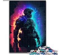 1000 Piece Jigsaw Puzzle Squad Leader Puzzle Made of Wood,Family Interactive Game, Brain Teaser Gift, Educational Toy 1000pcs(50x75cm)