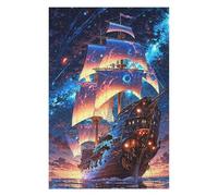 1000 Piece Jigsaw Puzzle, Starbound Galleon Voyage Beyond the Sky
