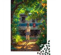 1000 Piece Jigsaw Puzzle, Staying Back, 52x38cm/1000pcs, for Adults, Screen-Free Activity And Holiday Downtime