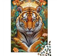 1000 Piece Jigsaw Puzzle, Striped Splendor, 52x38cm/1000pcs, for Adults, Relaxing Winter Hobby, Weekend Downtime And Cosy Evenings