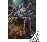 1000 Piece Jigsaw Puzzle, The Adaptive Spider, 52x38cm/1000pcs, for Adults, Shared Puzzle Activity, Quiet Home Time And Time Together