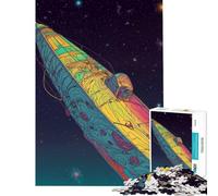 1000 Piece Jigsaw Puzzle The Eternis Voyager Family Game Brain Intelligence Challenge Addictive Toys Great Gifts for Games Enhance Memory (size 38x26cm)