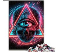 1000-Piece Jigsaw Puzzle The Eye of Providence Jigsaw Puzzles size 26x38cm Brain Challenge, for Teenagers & Home Decor