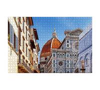 1000 Piece Jigsaw Puzzle The Florence Cathedral At Historic Center Of Florence Italy Sustainable Puzzle For Adults Printing Difficult Puzzles Educational Games Jigsaw Puzzles For Women