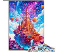 1000 Piece Jigsaw Puzzle The Gold Palace Space cardboard Puzzles size 26x38cm Relaxing Entertainment, Home Decor