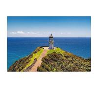 1000 Piece Jigsaw Puzzle，The lighthouse at Cape Reinga，Adults Children Wooden Toy Educational Game（75x50cm）-AM79