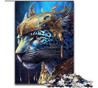 1000-Piece Jigsaw Puzzle The Majestic Jaguar Puzzle Made of cardboard,Family Interactive Game, Brain Teaser Gift, Educational Toy 1000pcs(26x38cm)
