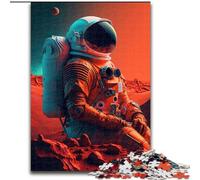1000 Piece Jigsaw Puzzle The Martian Astronaut Wooden Jigsaw Puzzles for Adults size 50x75cm Challenging DIY Brain Teaser for Teenagers