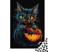 1000 Piece Jigsaw Puzzle, The Pumpkin Kitten, 70x50cm/1000pcs, for Adults, Idea, Family Activity And Holiday Downtime
