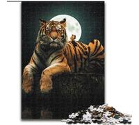 1000 Piece Jigsaw Puzzle The Tiger And Squirrel Impossible Jigsaw Puzzles for Adults Family Interactive Game, Brain Teaser Gift, Educational Toy (Size 50x75cm)