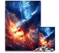 1000 Piece Jigsaw Puzzle Thunder Phoenix Jigsaw Puzzles for Adults Challenging Brain Teaser Family Activity Home Decor 1000 PCS(75x50cm)