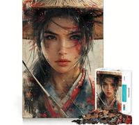 1000 Piece Jigsaw Puzzle Traditional Asian Katana Flawless Fit Art Brain Boosting Play Rest Time Play Christmas Wall Art (50x75cm)