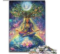 1000-Piece Jigsaw Puzzle Tree Elf Fairy Jigsaw Puzzles Family Game Night Challenging And Rewarding Visual Experience (Size 50x75cm)