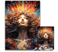 1000 Piece Jigsaw Puzzle Trend_Angel_colorful_ Paper Jigsaw Puzzles for Adults for Teenagers Couples And Friends for Birthdays Christmas 1000 PCS(38x26cm)