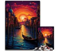 1000 Piece Jigsaw Puzzle Venice Italy Paper Jigsaw Puzzles for Adults for Teenagers Couples And Friends for Birthdays Christmas 1000 PCS(38x26cm)