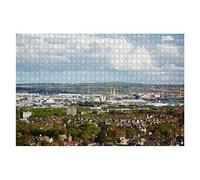 1000 Piece Jigsaw Puzzle View At Outskirts From Belfast Castle Northern Ireland Jigsaw Puzzles For Adults Printing Family Puzzles Educational Games Intellectual Paintings Puzzle
