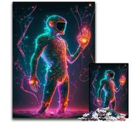 1000 Piece Jigsaw Puzzle We Are The Aliens Puzzles for Adults Perfect Home Or Office Decor, Ideal 50x75CM/19.68x29.52inch