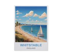 1000 Piece Jigsaw Puzzle，Whitstable England Vintage，Adults Children Paper Toy Educational Game（50x70cm）-EN63