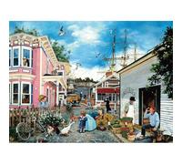 1000-Piece Jigsaw Puzzle with Artistic Landscapes Figures on Extra-Thick Easy-Grip Cardboard for Home Decoration Educational Family Entertainment (69 * 51cm)