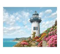 1000-Piece Jigsaw Puzzle with Artistic Landscapes Figures on Extra-Thick Easy-Grip Cardboard for Home Decoration Educational Family Entertainment (69 * 51cm)