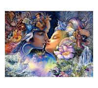 1000-Piece Jigsaw Puzzle with Artistic Landscapes Figures on Extra-Thick Easy-Grip Cardboard for Home Decoration Educational Family Entertainment (69 * 51cm)