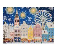 1000-Piece Jigsaw Puzzle with Vibrant Artwork Unique Design Challenging Collaborative Activity for Families Friends Couples Hours of Fun Stunning Wall Art Decor