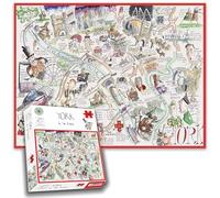 1000-Piece Jigsaw Puzzle - York - by Tim Bulmer - Explore Iconic Landmarks & Historical Figures - Fun, Challenging, and Educational Puzzle Featuring York Minster, River Ouse, & More