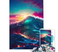 1000-piece Jigsaw Puzzles A Ballet of Ripples Fun Activities at Home Difficult Challenge Anti-Stress Toys for And from 14 Years And over (50x75cm)