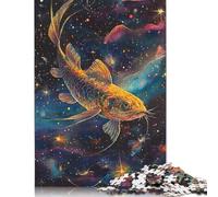 1000 Piece Jigsaw Puzzles A Giant Catfish Swims in Art Wooden Puzzles Educational Toys 1000pcs (75x50cm)