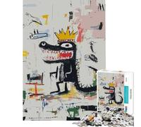 1000 Piece Jigsaw Puzzles Abstract Alligator King Interesting Brain Challenge Durable Fragments Not Easy Bend Elegant Birthday Gifts Idea (Size 50x75cm)