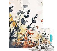 1000 Piece Jigsaw Puzzles Abstract Nature Interesting Brain Challenge Durable Fragments Not Easy Bend Elegant Birthday Gifts Idea (Size 38x26cm)