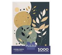 1000 Piece Jigsaw Puzzles- Abstract Plants 02 Teenager Puzzles Brain Teaser Game Stress Reliever Deal As Gifts for The Whole Family 38x26cm/1000pcs