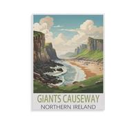 1000 Piece Jigsaw Puzzles Adults Child Educational Toys，Giants Causeway, Northern Ireland，Classic 3D Wooden Puzzle Unique Gift Home Decor（75x50cm）-GZ53