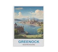 1000 Piece Jigsaw Puzzles Adults Child Educational Toys，Greenock Renfrewshire，Classic 3D Papery Puzzle Unique Gift Home Decor（50x70cm）-GV41