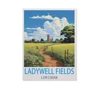 1000 Piece Jigsaw Puzzles Adults Child Educational Toys，Ladywell Fields Lewisham，Classic 3D wooden Puzzle Unique Gift Home Decor（75x50cm）-X61