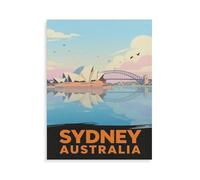 1000 Piece Jigsaw Puzzles Adults Child Educational Toys，Sydney Australia，Classic 3D Paper Puzzle Unique Gift Home Decor（50x70cm）-HM14