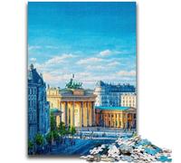1000 Piece Jigsaw Puzzles American Architecture Puzzles for Adults,Stress Reliever Staycation Kill Time Enhance Love between Couples (26x38cm)