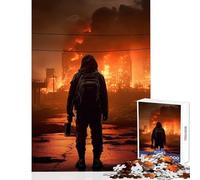 1000-piece Jigsaw Puzzles Apocalypse Survivor Anti-Stress Toys Great Gift for Games for Educational Game with Fully Interlocking Randomly Shaped Pieces Size 50x75cm