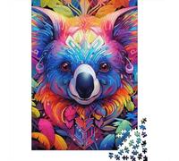 1000 Piece Jigsaw Puzzles Art Animal Civet Cat Creative Square Wooden Jigsaw Puzzles for Adults 1000pcs (75x50cm)