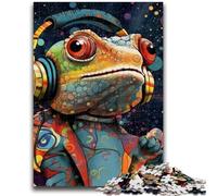 1000 Piece Jigsaw Puzzles Art Chameleon Adult Jigsaw,Learning Educational Toys Family Games Gifts for Friends And Family (26x38cm)