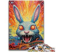 1000 Piece Jigsaw Puzzles Art Rabbits Adult Jigsaw,Learning Educational Toys Family Games Gifts for Friends And Family (75x50cm)