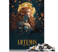 1000 Piece Jigsaw Puzzles Artemis Poster Wooden Puzzles Educational Toys 1000pcs (75x50cm)