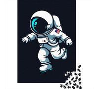 1000 Piece Jigsaw Puzzles Astronaut Puzzles for Adults Wooden Puzzles Educational Game for Adult 1000pcs (75x50cm)