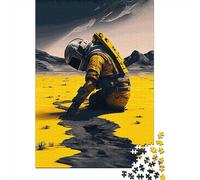 1000 Piece Jigsaw Puzzles Astronaut Stuck In Space for Adults Wooden Puzzles Educational Toys 1000pcs (75x50cm)