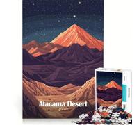 1000 Piece Jigsaw Puzzles Atacama Desert Night, Educational Toy, Challenging To Complete, Unique Birthday And Xmas Gifts 38x26cm