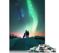 1000 Piece Jigsaw Puzzles Aurora Galaxy Explorers Paper Puzzles for Adults Educational Games 1000pcs (38x26cm)