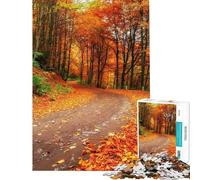 1000-piece Jigsaw Puzzles Autumn Alley Ukraine for Educational Game Challenge Toy Family Games Improve Memory Great Gifts And Toys (size 38x52cm)