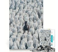 1000 Piece Jigsaw Puzzles- Be Different! Accurate Cut Fun Thinking Fun Game Slow Time Fun Christmas Home Art (50x75cm)