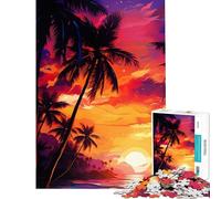 1000-piece Jigsaw Puzzles Beautiful View And Sunset Addictive Toys to Cultivate Patience Educational Game Stress Reliever Birthday Gifts (Size 38x26cm)